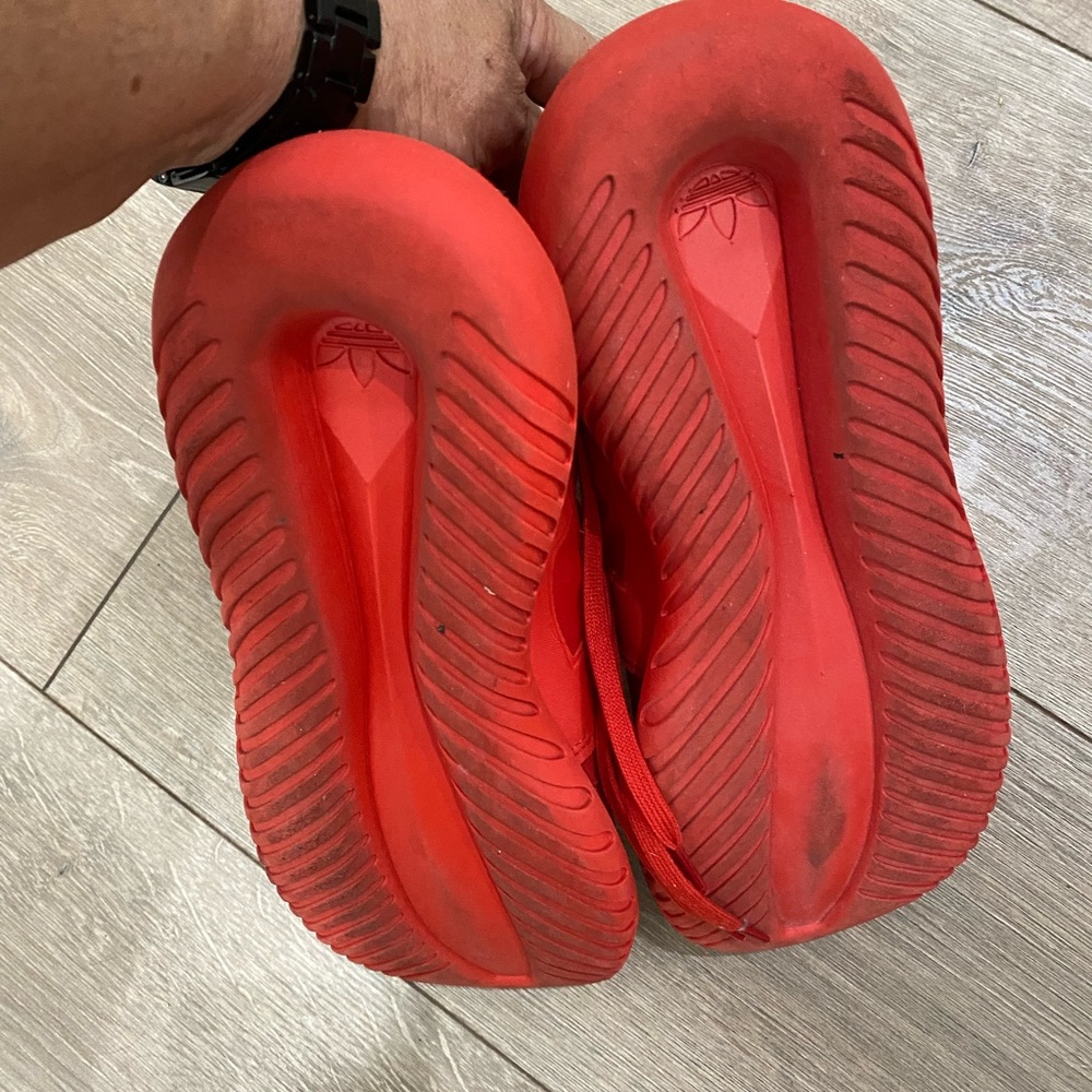 PRICE ⬇️ ADIDAS - Tubular Defiant - (Lush Red) - size 7 - - Picture 9 of 9